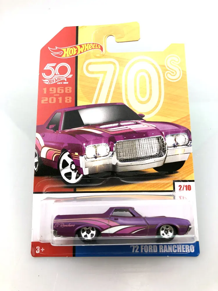 Hot Wheels 1: 64 спортивный автомобиль CHEVY DOGE FORD 50th anniversary Collector Edition металлическая литая под давлением Модель гоночного автомобиля подарок ребенку