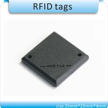 100 шт Черный город оптического волокна/канализационные 125 кГц RFID управляемые метки/EM4305 чипы