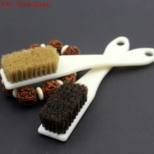 1 шт. шестирядные щётки для волос коллекционные-инструмент для автографа для обслуживания очистки грецкого ореха щетины кисти полировки и масла кисти инструмент