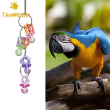 Конфеты цвет Пек жевательные игрушечные попугаи нетоксичный подвесной держатель для клеток попугаев Cockatiels и Lovebirds игрушка