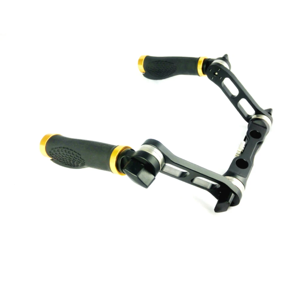 US $218.91 NEW 15MM Front Handle Universal Handgrip With ARRI Rosettes For 15mm Rod Rail System Shoulder Mount DSLR HDV BMCC RIG
