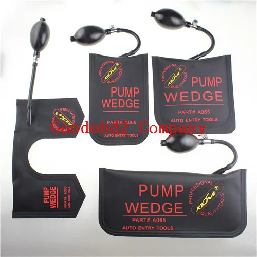 165*150mm Car Air Pump Wedge Airbag Repair Pump Wedge Door Lock Open Tool set US 
