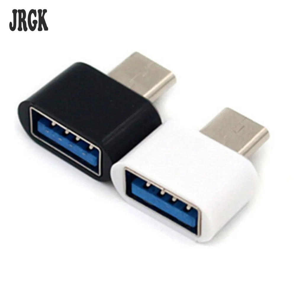 JRGK Phone Adapters Micro USB 2.0 Female to Type C Male Converter USB-C OTG Adapter Converting USB 3 port to standard USB port JRGK Phone Adapters Micro USB 2.0 Female to Type C Male Converter USB-C OTG Adapter Converting USB 3 port to standard USB port