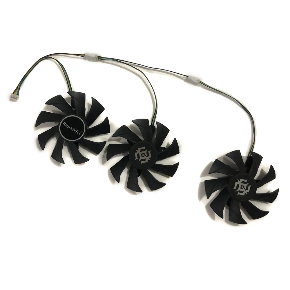 Охладитель графической карты GeForce GTX 1070 VGA вентилятор для ZOTAC 8GD5 X Gaming OC охлаждение