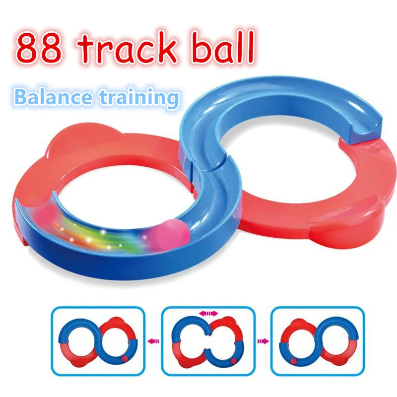 

88 Track ball Marble Race Run Maze Ball Track Building Block Interactive Teaching Aid Board Educational Toys For Children