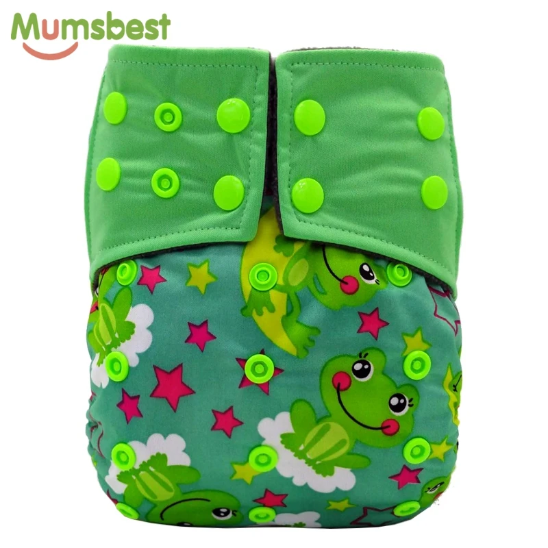 Mumsbest/6 шт./лот ткань пеленки бамбуковые прослойки в моющиеся цифровая печать
