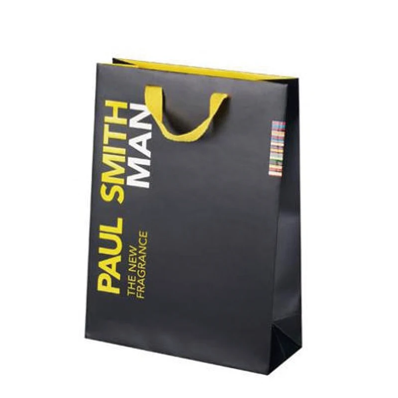 Luxury Paper Bags - Luxury Paper Bags With Ribbon Handle Manufacturer