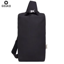 OZUKO, стиль, противоугонная нагрудная сумка, мужские сумки-мессенджеры, вместительная Повседневная дорожная мужская сумка через плечо, мужские сумки через плечо