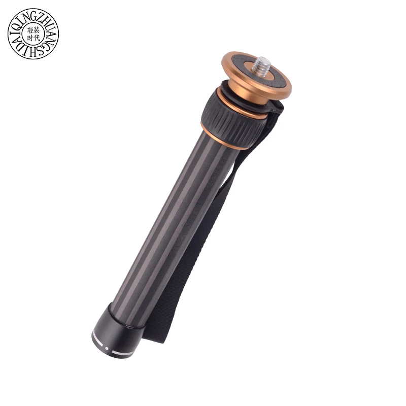 

Qingzhuangshidai Carbon Fiber Tripod Axis In Half Tripod Monopod Universal 3/8 GB Interface Horned Frame Axis