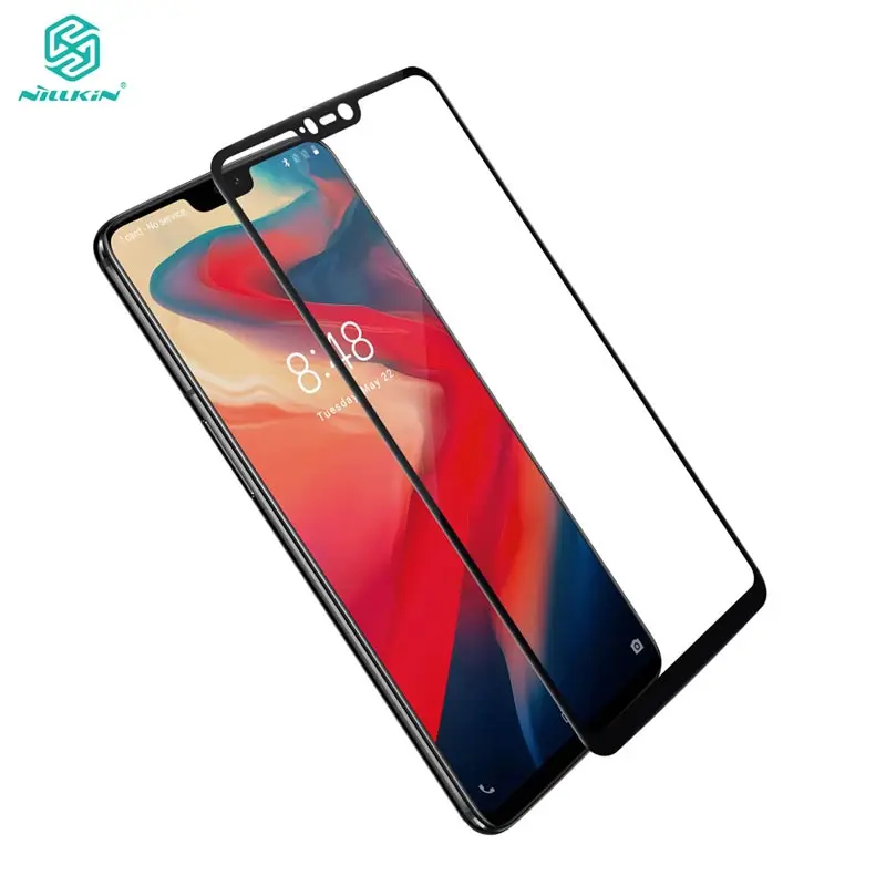 OnePlus 6 закаленное стекло OnePlus 6 стекло Nillkin CP+ 2.5D полное покрытие протектор экрана для One Plus 6 OnePlus6