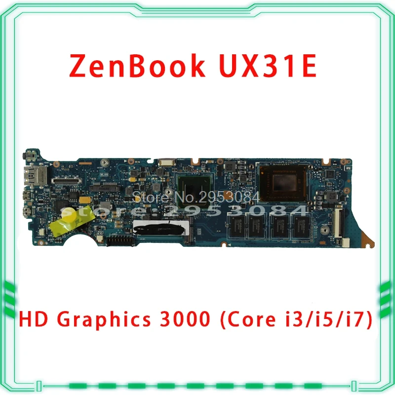 UX31E اللوحة 4 GB i5-2557M ل ASUS UX31E اللوحة المحمول UX31E اللوحة UX31E اللوحة اختبار 100% موافق