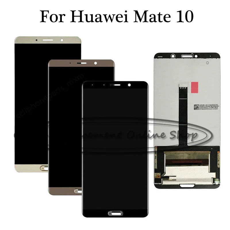 Высокое качество для huawei mate 10 ALP-L09 ALP-L29 ЖК-дисплей дигитайзер сенсорный экран панель стекло для huawei mate 10 Pro ЖК-экран