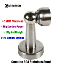 High Quality 304 Stainless Steel Door Stopper Classic Suction Hardware Strong Magnetic Housekeeper Door stoppers
