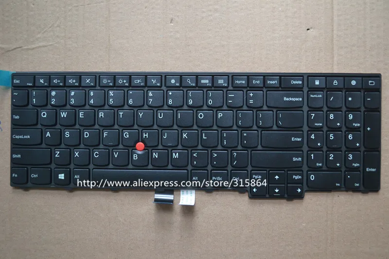 Новая клавиатура US для ноутбука lenovo ThinkPad E531 L540 W540 T540P E540 W550 W541 black FRU 04Y2348 04Y2426 04Y2689