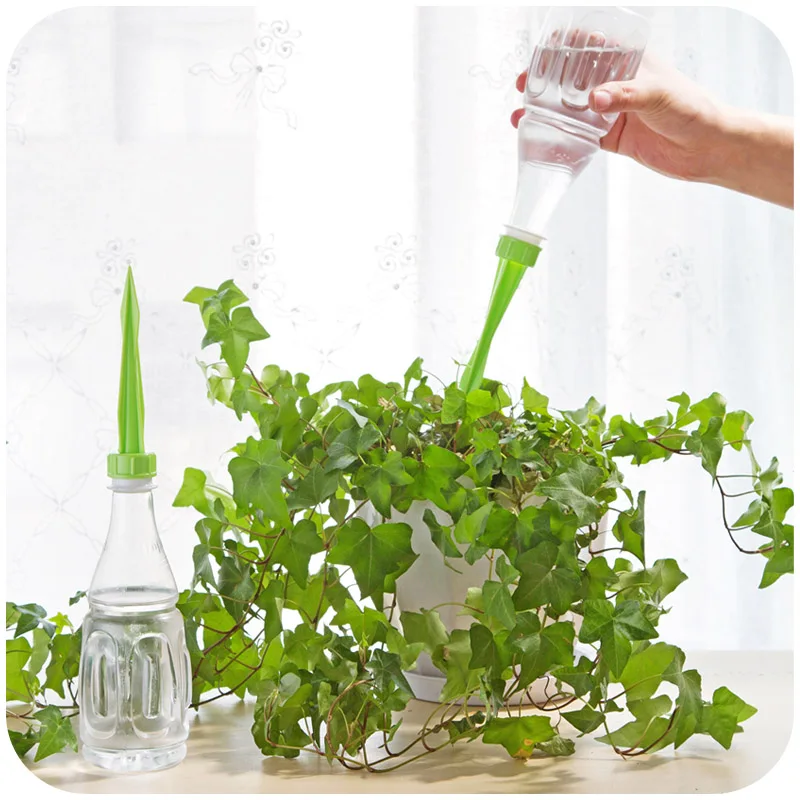 

4pcs/set Automatic Watering Potted Flowers Gardening Tools For Household Drip Watering Device Watering Cans