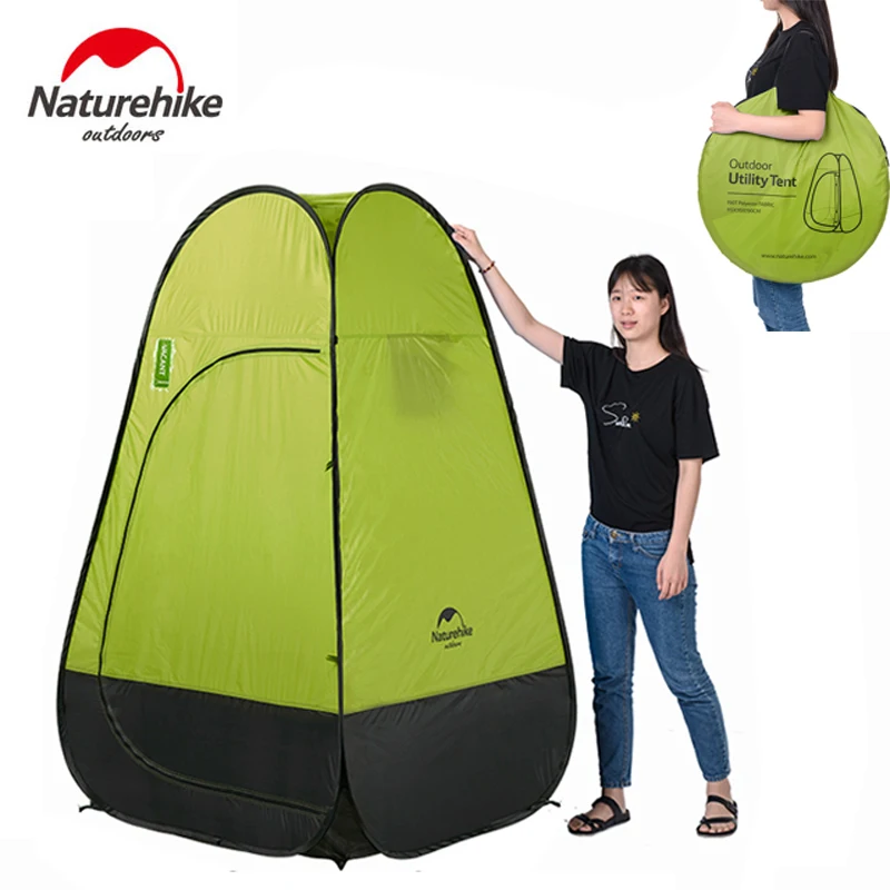 Naturehike NEW Quick Built Automatic Opening Tent Fishing Restroom Portable Tent For Outdoor Shower Washing Toilet Dressing