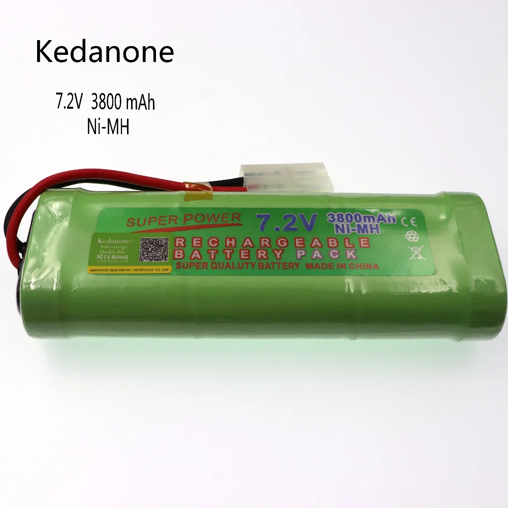 

New rechargeable battery pack SC 7.2v 3800mAh NI-MH battery NiMH batterie battery Pack 7.2v for RC Car Truck Buggy boat