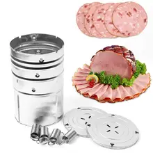 Круглая форма ветчины производитель из нержавеющей стали ветчины пресс машина морепродукты инструменты для Разделки мяса птицы кухонные инструменты для приготовления пищи Вечерние