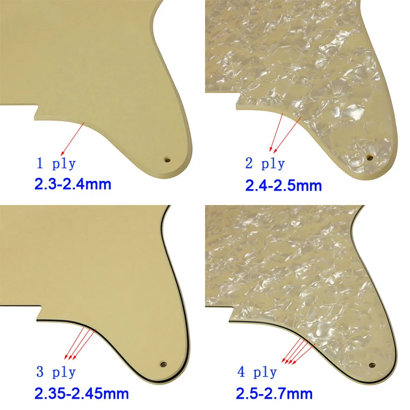 Pleroo 11 винт гитара отверстия накладку с задней пластины костюм для США/Мексика Fender Stratocaster Стандартный SSS ST царапинам