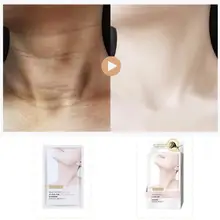 1 шт., против морщин, против старения, маска для шеи, отбеливающая кожу, питательная подтягивающая маска для шеи, подтягивающая маска, уход за кожей