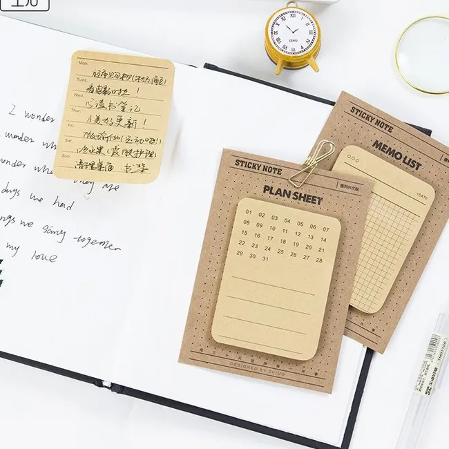 

1pcs Life message memo N posted functional series of creative stickers 8 are made