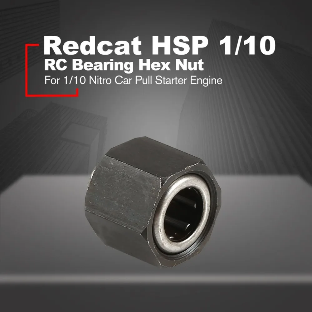 

12mm One Way Bearing Nut Single Sided Mount for Redcat HSP 1/10 Nitro Car Model Pull Starter Handle Engine Accessories
