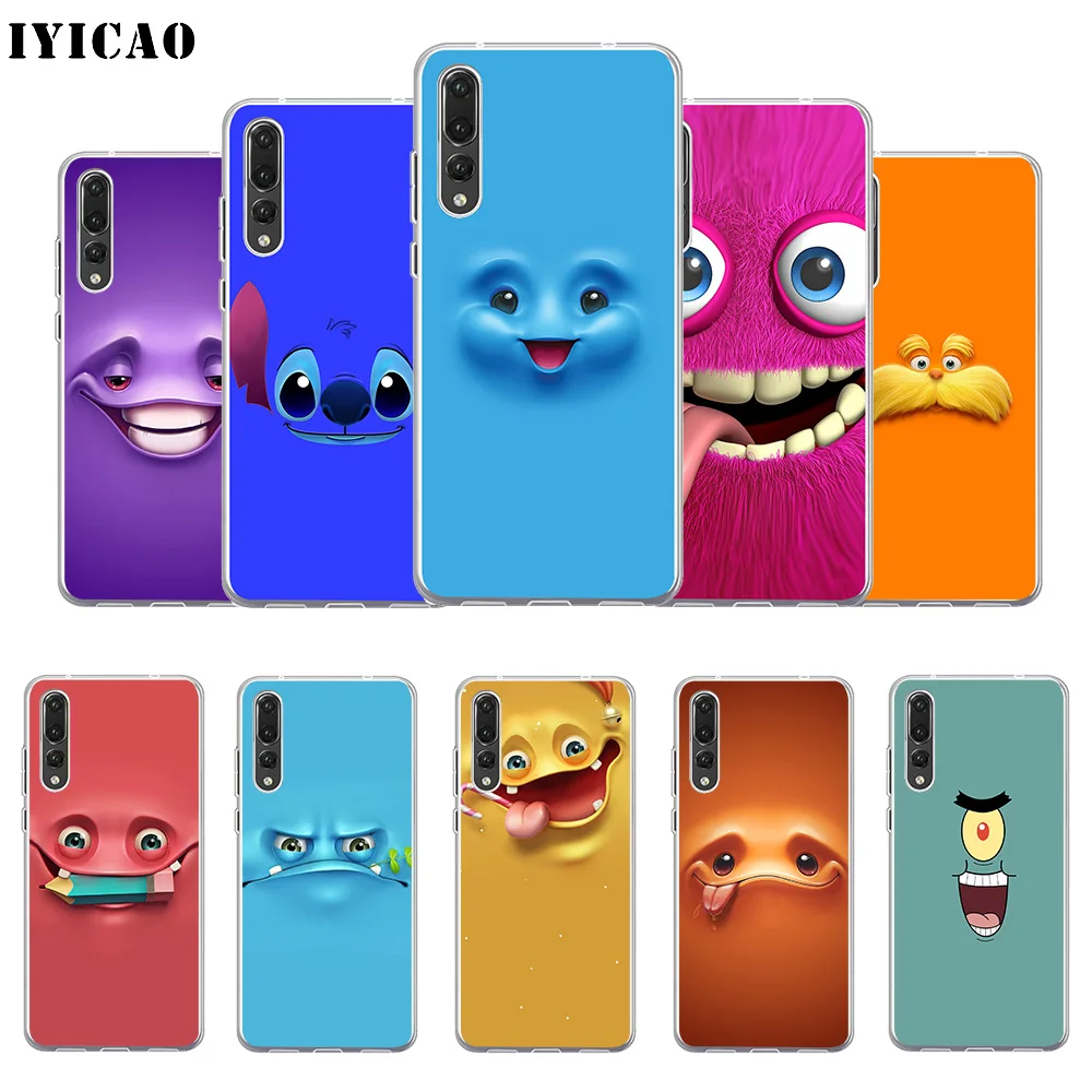 IYICAO милый 3D Мягкий силиконовый чехол для телефона Huawei P30 P20 Pro P10 P9 P8 Lite P Smart TPU