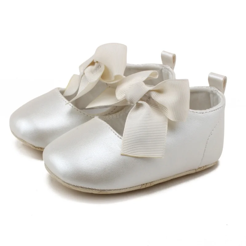 

2017 New Style Spring Autumn Kids Girls PU Material Toddler Shoes Girl Cute Butterfly-knot Princess Shoes