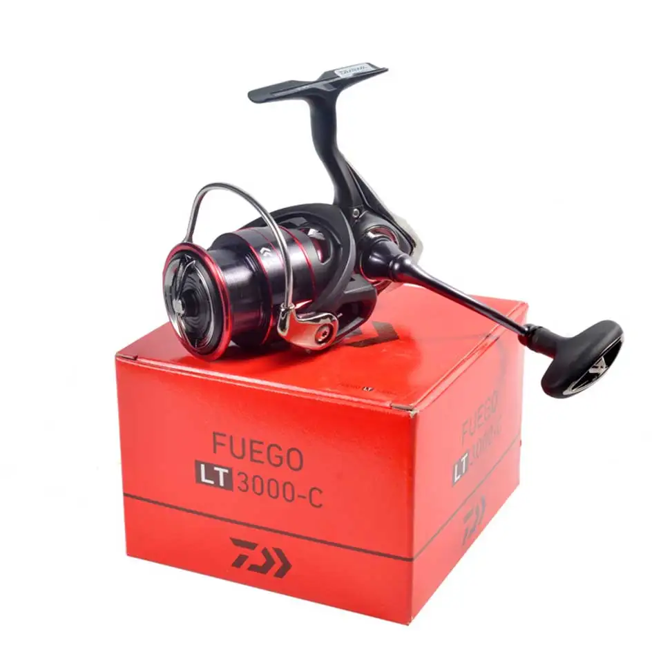 DAIWA спиннинговая Рыболовная катушка FUEGO LT 1000D-6000D рыболовные катушки 6+ 1BB 5-12 кг Мощность 5,1: 1/5. 2:1/5,3: 1 морская вода спиннинговые Катушки