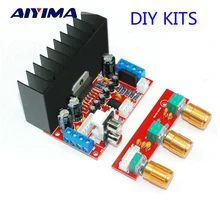 Aiyima TDA7377 Single Power Supply PC Subwoofer Mega Bass 2.1 Amplifier Board DIY KITS