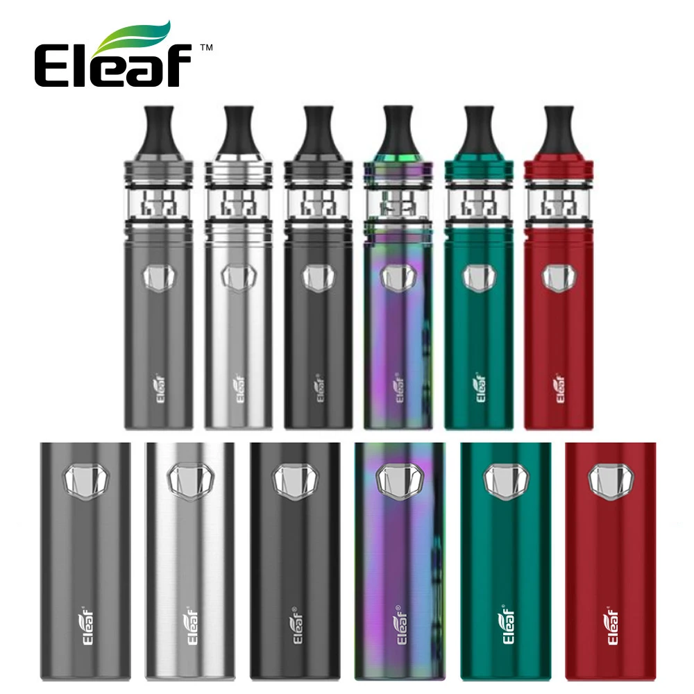 Хит! Eleaf iJust мини Vape Kit 1100 мАч с батареей и 2 мл распылитель новая GT катушка для MTL/DL