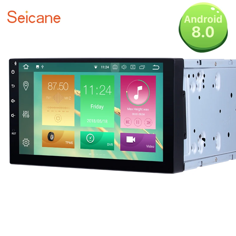 

Seicane Android 9.0 2 Din Universal GPS Navigation 4G 64G Car Radio Player for NISSAN TOYOTA Daihatsu Perodua 7 inch touchscreen