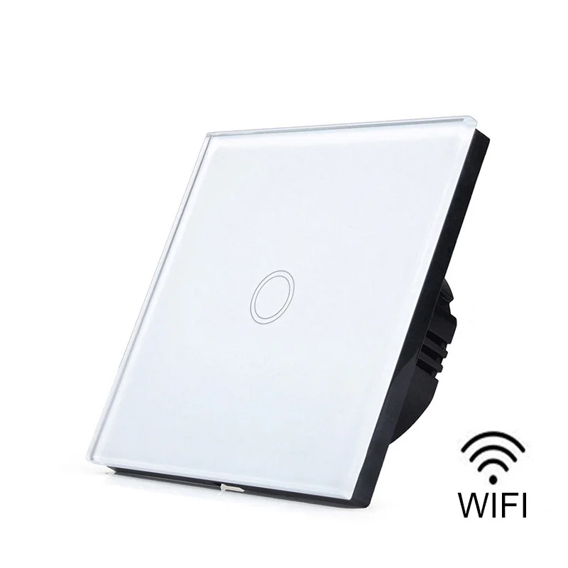  EU/UK 1/2/3 Gang eWelink Touch Light Smart Switch WiFi Wall Switch With Alexa Google - 32916836771