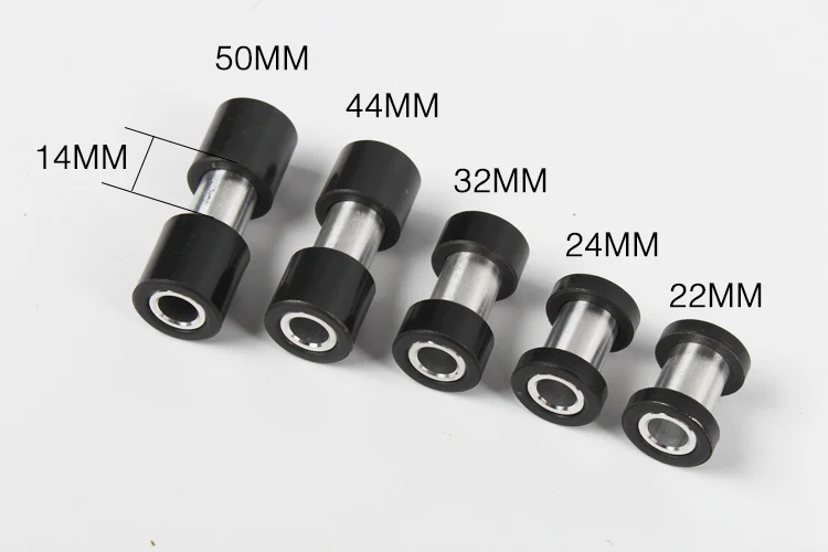 

MTB Mountain bike soft tail frame rear shock absorber rear bile bushing inner diameter 8mm outer diameter 12mm length 22-50mm