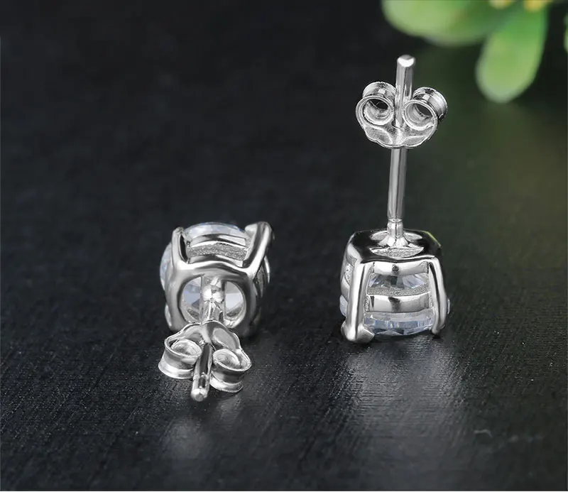 Kuolit 925 пробы серебряные серьги с цирконием кубической огранки для женщин звезда рождественские украшения корейские подарки для девочек новые аксессуары