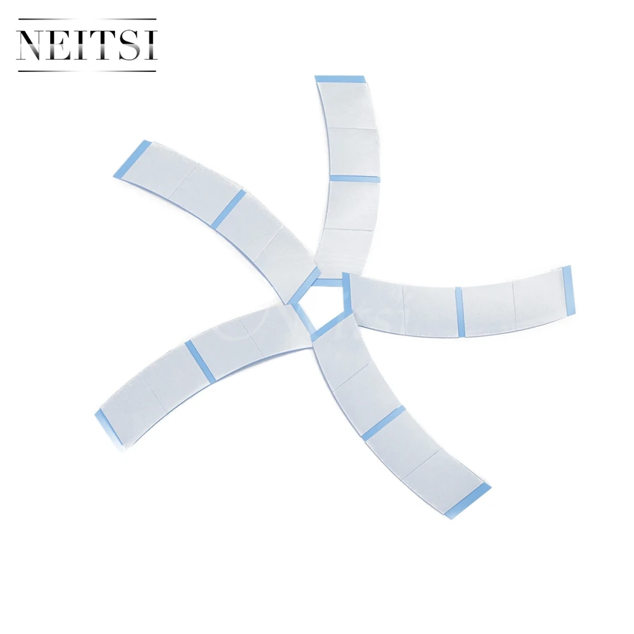 Neitsi 36pcs/bag Blue Ultra Hold Tape Hair Tape Adhesive Double Side Medical US Walker Tape For Lace Wigs Toupees Fast Shipping