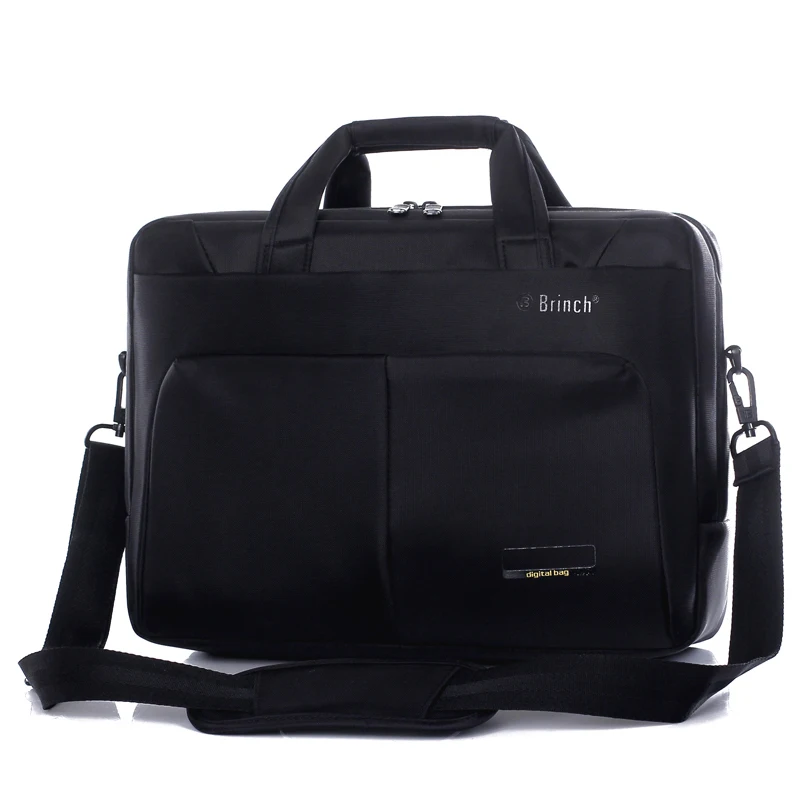 BRINCH computer font b bag b font 15 6 inch business large capacity waterproof and shock
