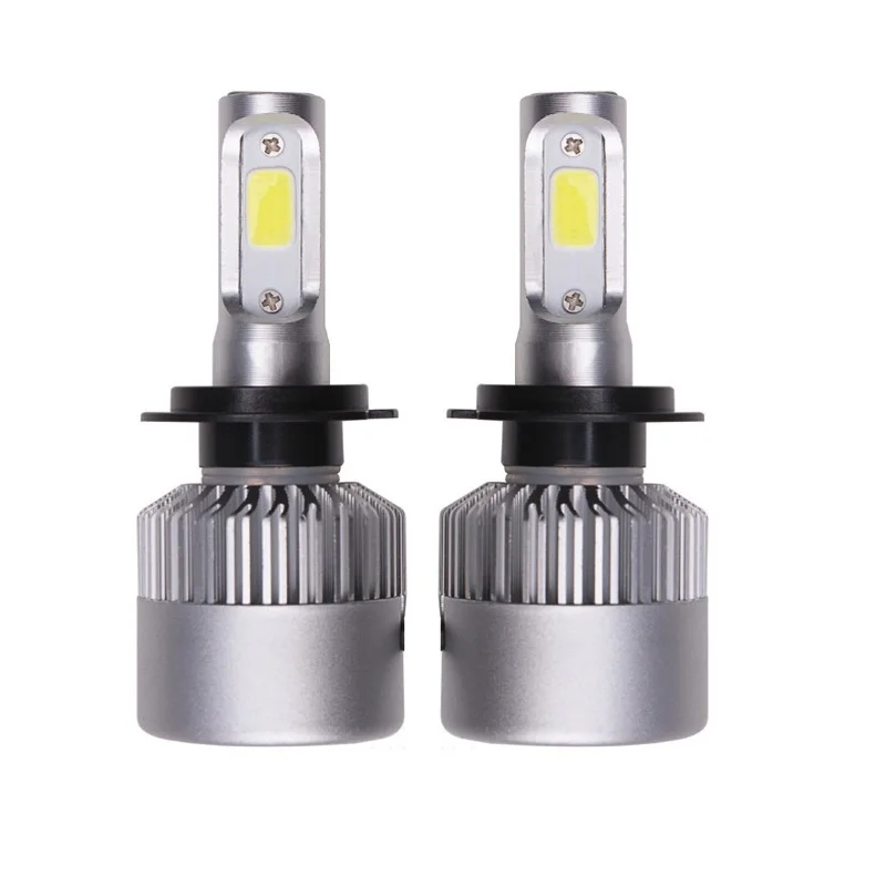 

1 H4 LED H7 H11 H8 9006 HB4 H1 H3 HB3 COB S2 Auto Car Headlight 36W 4000LM High Low Beam Bulb Automobile Lamp 6000K 12 V