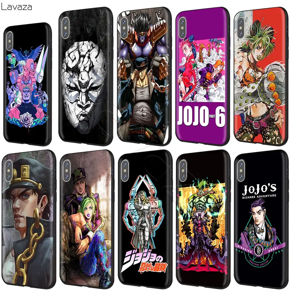 Lavaza Jojo S Bizarre Adventure Jojo Anime Case For Iphone 12 Mini 11 Pro Xs Max Xr X 8 7 6 6s Plus 5 5s Se Phone Case Covers Aliexpress