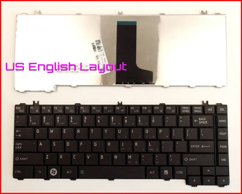 Новая английская версия клавиатуры для ноутбука Toshiba | Компьютеры и офис