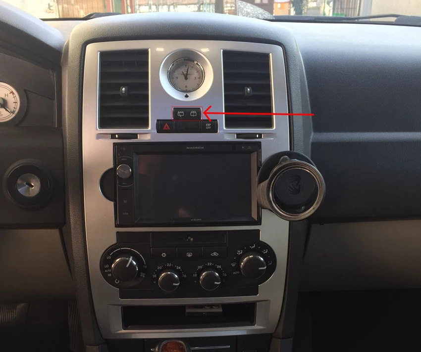 " Android 8,1 ram 2G rom 32G автомобильный DVD для Chrysler 300C 2004 2011 Автомобильный Радио мультимедийный плеер gps навигационная система головное устройство