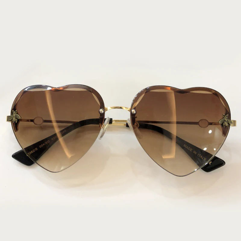Weiblich Feminino Marke Qualität no3 Hohe Sunglasses no5 Brillen Designer De Sonnenbrille Sunglasses Sol no2 Herzform Sunglasses Sunglasses no4 Oculos Frauen No1 Sunglasses gwFzxP