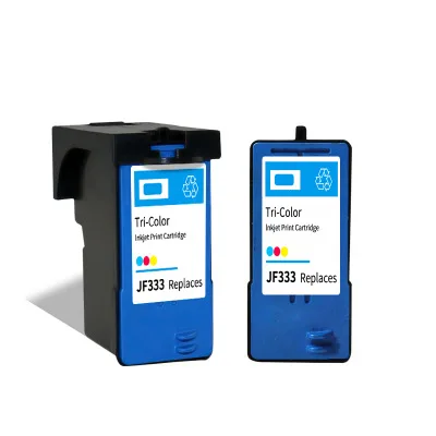 Pack de 2 remanufacturados JF333 Color cartucho de tinta Compatible para  Dell JF 333 de inyección de tinta para Dell 810 725 cartucho de impresora| Cartuchos de tinta| - AliExpress