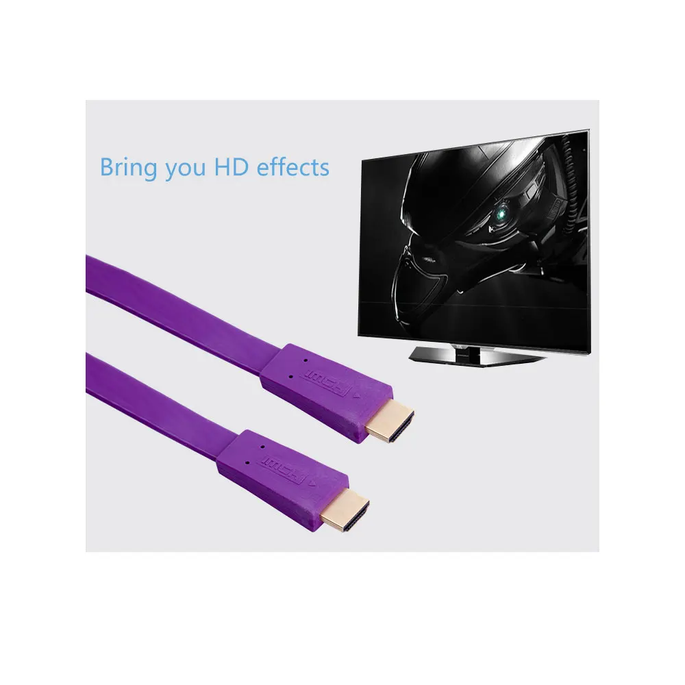 High Speed HDMI Cable Male 3D 1080P for HD HDTV PS3 TV XBOX Projector Adapter Plated 1.4 2m 3m 20m Laptop Computer HDMI cable