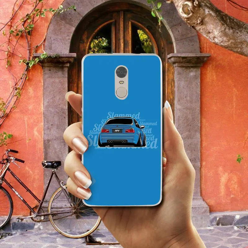 Чехол для телефона JDM Car S57 Supercar из мягкого ТПУ чехол Xiaomi Redmi Mi Note 2 3S 4X 4A 6 5 5S 5A 8 A1 Pro Plus