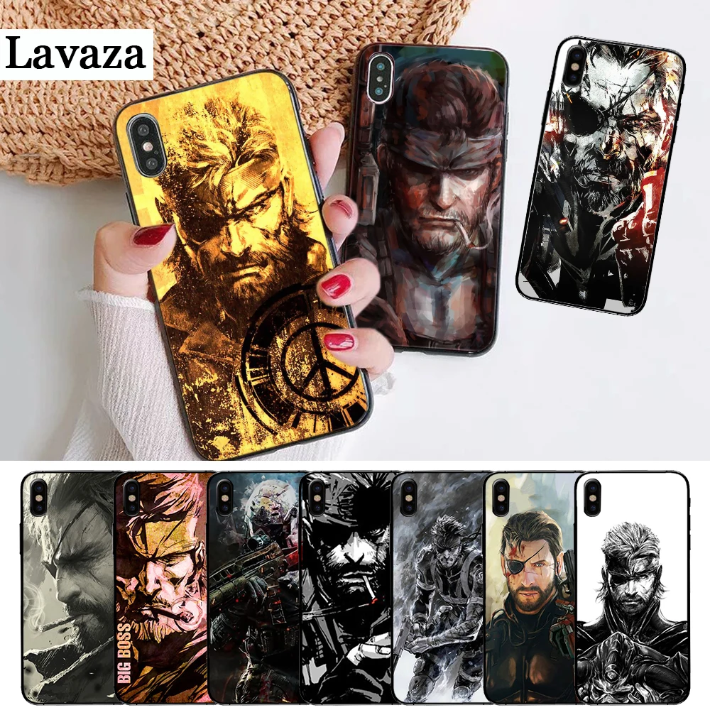 

Lavaza Metal Gear 5 Game High Quality Silicone Case for iPhone 5 5S 6 6S Plus 7 8 X XS Max XR