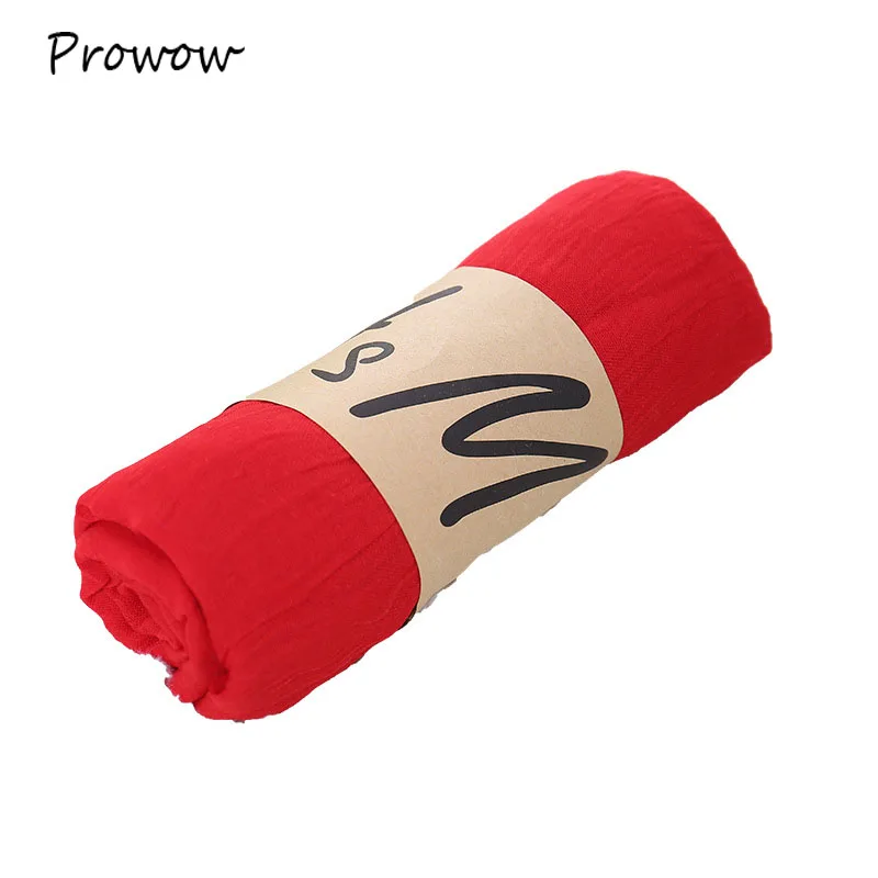 

Candy Colored Womens Scarves Linen Scarves Solid Color Cape Shawl Ultra Luxury Brand Muslim Hijab Muffler Scarf W008