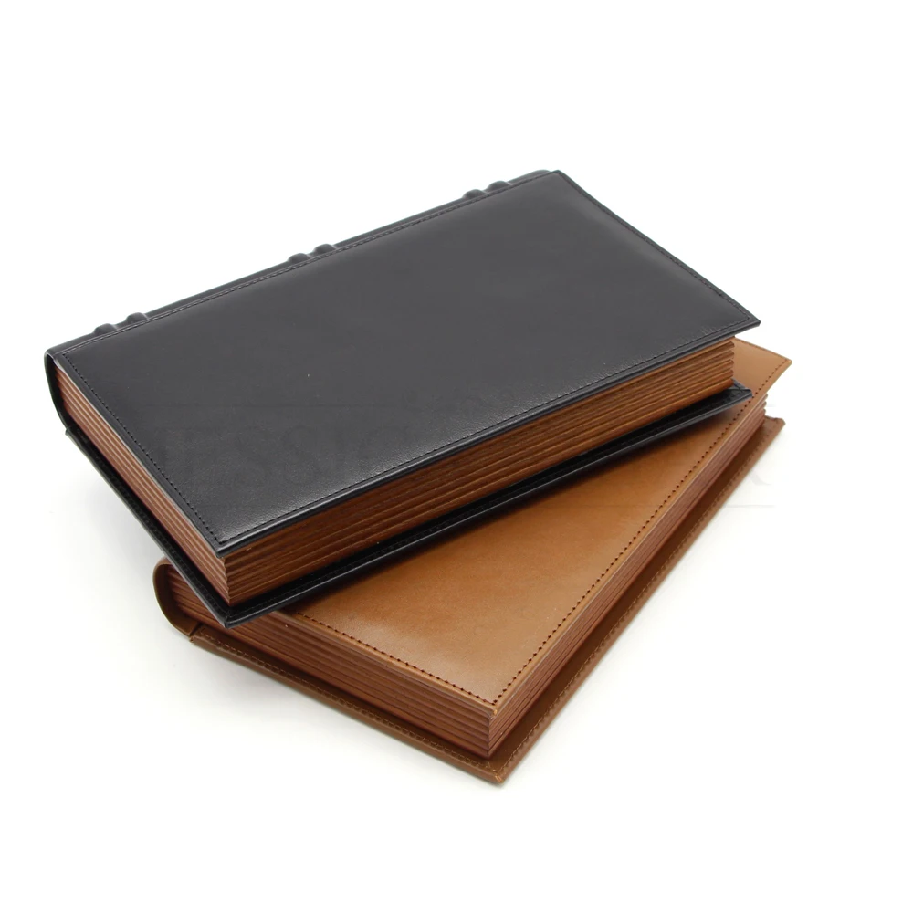 Portable Cigar Humidor Box Leather Cedar Wood