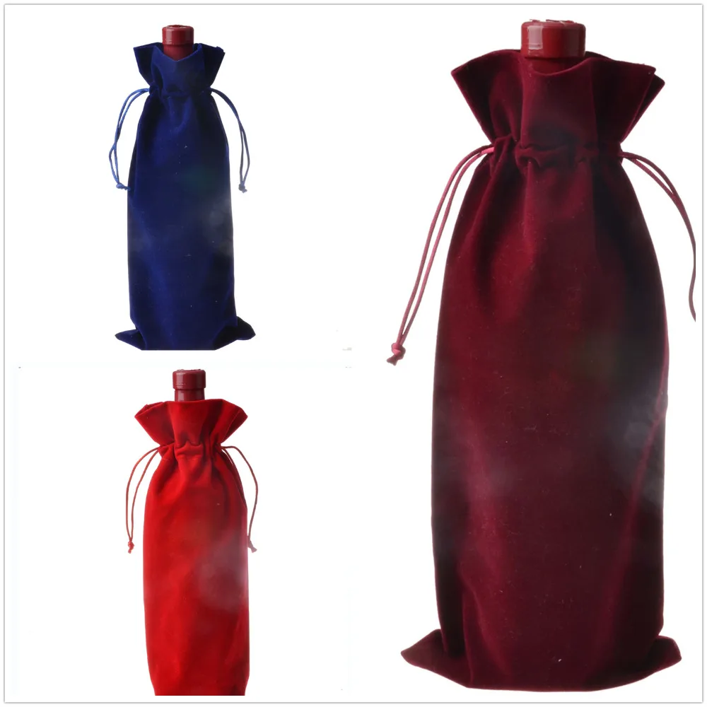 Velours Vin Bouteille Couvre Cordon Flanelle Champagne Bouteille De Velours Vin Bouteille Couvre Cordon Flanelle Champagne Bouteille De