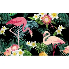 Лето 6 мм 3D гостиная ковер Фламинго нескользящий Коврик Прямоугольный пол ковер Северная Европа подкладка для кофейного столика спальня коврик для комнаты